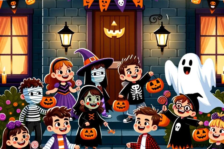 kleurplaten halloween