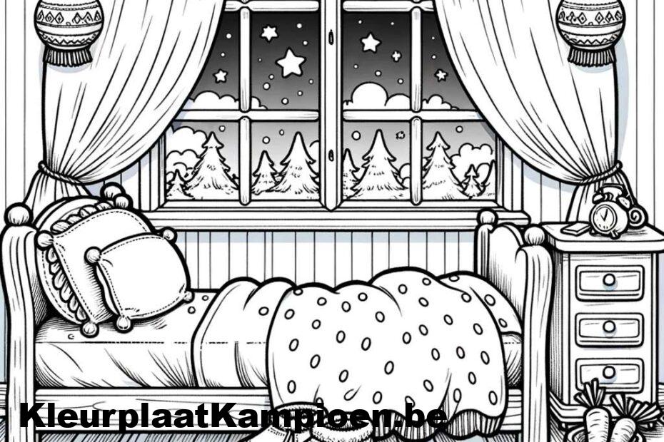 Kinderslaapkamer wacht op Sinterklaas