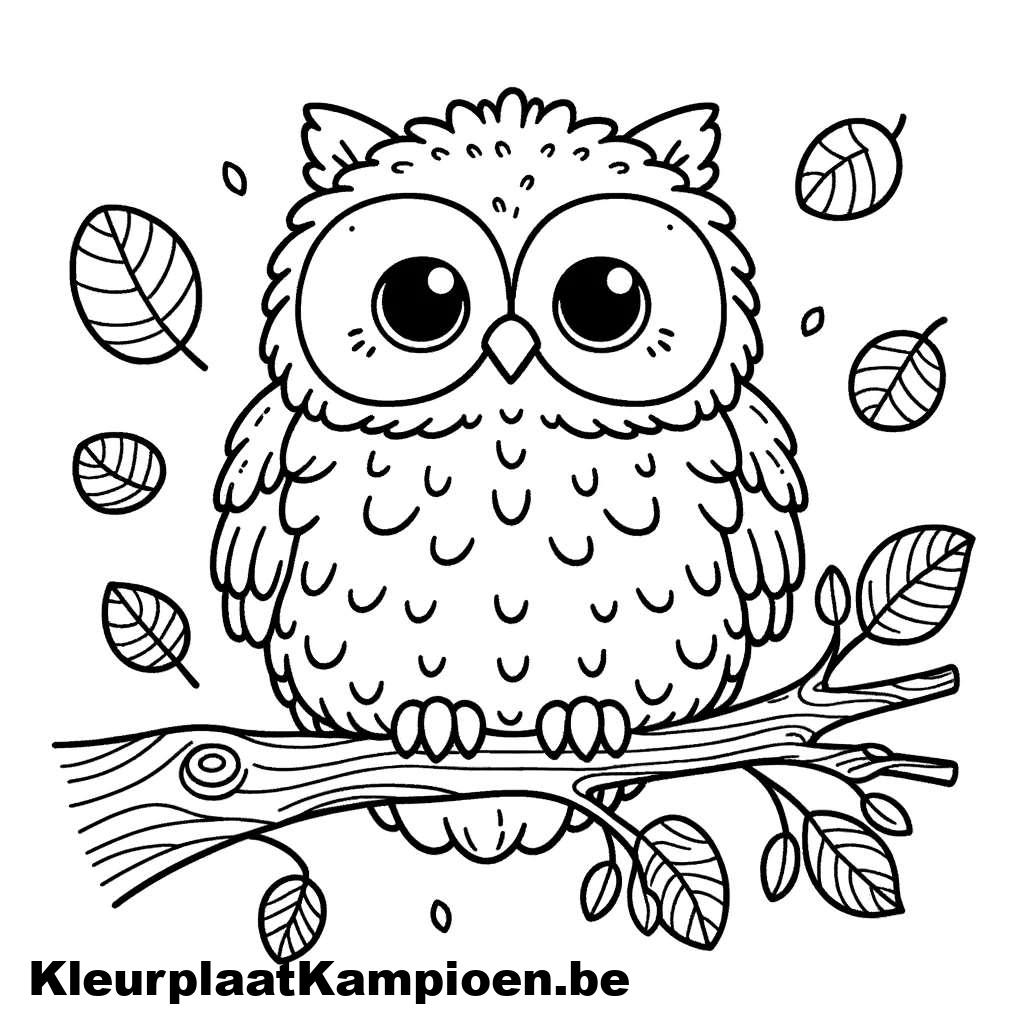 Gratis Kleurplaat Herfst Vallende Bladeren En Paraplu s Print Nu