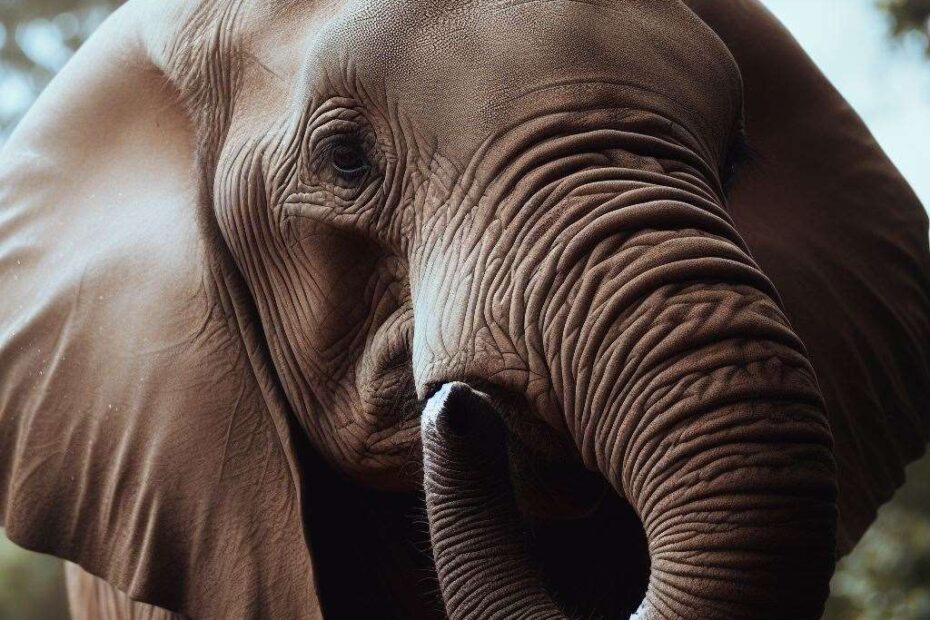 kleurplaten olifant