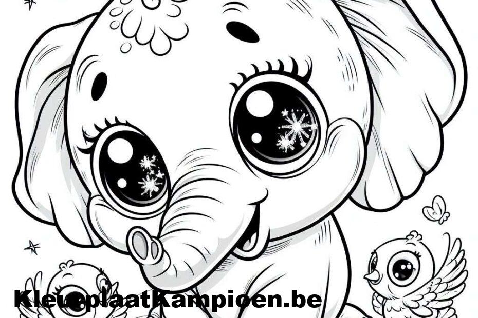 schattige olifant